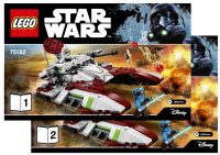 LEGO onderdeel Republic Fighter Tank 75182-1