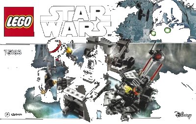 LEGO onderdeel Darth Vader Transformation (75183-1)