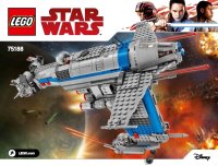 LEGO onderdeel Resistance Bomber {Standard Pilot Version} 75188-3