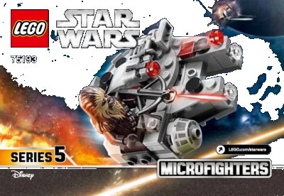 LEGO onderdeel Millennium Falcon Microfighter (75193-1)
