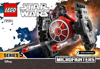LEGO onderdeel First Order TIE Fighter Microfighter (75194-1)