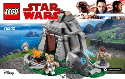LEGO onderdeel Ahch-To Island Training (75200-1)