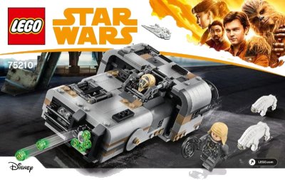 LEGO onderdeel Moloch's Landspeeder (75210-1)