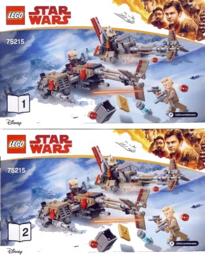 LEGO onderdeel Cloud-Rider Swoop Bikes (75215-1)