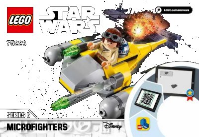 LEGO onderdeel Naboo Starfighter Microfighter (75223-1)