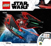 LEGO part Major Vonreg's TIE Fighter 75240-1