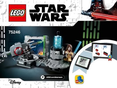 LEGO onderdeel Death Star Cannon (75246-1)