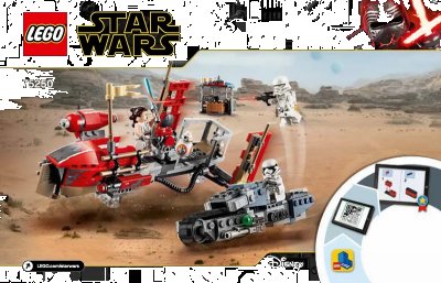 LEGO onderdeel Pasaana Speeder Chase (75250-1)
