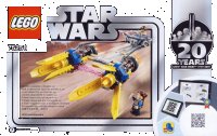 LEGO onderdeel Anakin's Podracer – 20th Anniversary Edition 75258-1