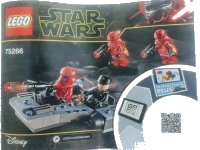 LEGO part Sith Troopers Battle Pack 75266-1