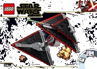 LEGO part Sith TIE Fighter 75272-1