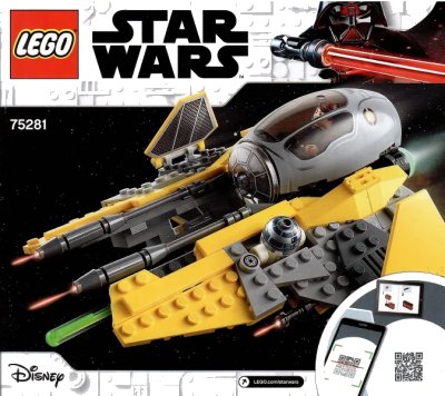 LEGO onderdeel Anakin's Jedi Interceptor (75281-1)