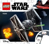 LEGO part Imperial TIE Fighter 75300-1