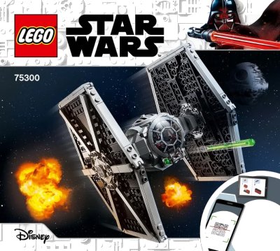 LEGO onderdeel Imperial TIE Fighter (75300-1)