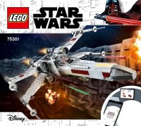 LEGO part Luke Skywalker's X-Wing Fighter 75301-1