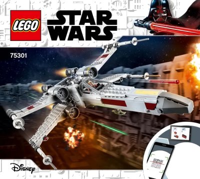 LEGO onderdeel Luke Skywalker's X-Wing Fighter (75301-1)