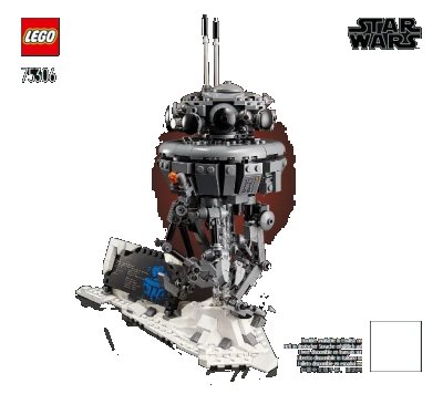 LEGO onderdeel Imperial Probe Droid (75306-1)