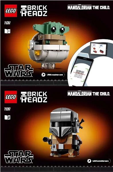 LEGO onderdeel The Mandalorian & The Child (75317-1)