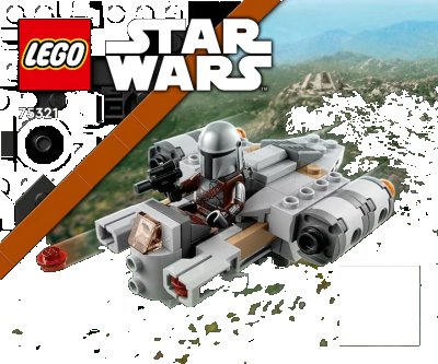 LEGO onderdeel The Razor Crest Microfighter (75321-1)