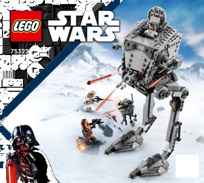 LEGO onderdeel Hoth AT-ST (75322-1)
