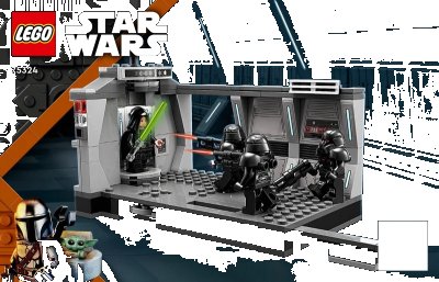 LEGO onderdeel Dark Trooper Attack (75324-1)