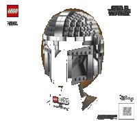 LEGO onderdeel The Mandalorian Helmet 75328-1