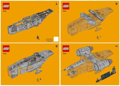LEGO onderdeel The Razor Crest - UCS (75331-1)