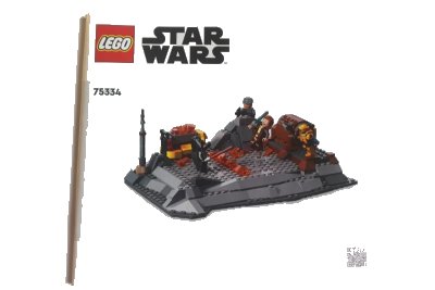LEGO onderdeel Obi-Wan Kenobi vs. Darth Vader (75334-1)