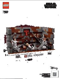 LEGO part Death Star Trash Compactor Diorama 75339-1
