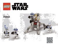 LEGO onderdeel 501st Clone Troopers Battle Pack 75345-1