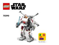 LEGO part Luke Skywalker X-Wing Mech 75390-1