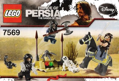 LEGO part Desert Attack (7569-1)