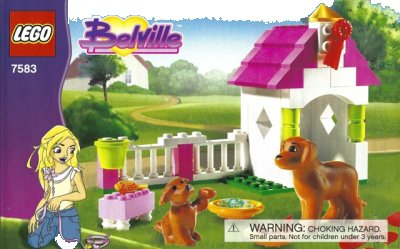 LEGO onderdeel Playful Puppy (7583-1)