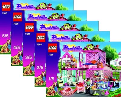 LEGO onderdeel Sunshine Home (7586-1)