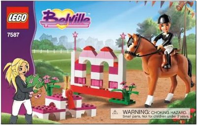 LEGO onderdeel Horse Jumping (7587-1)