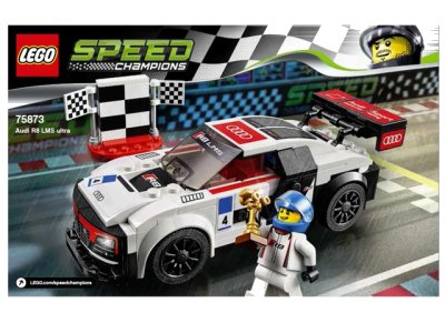 LEGO onderdeel Audi R8 LMS ultra (75873-1)