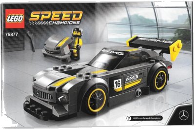 LEGO onderdeel Mercedes-AMG GT3 (75877-1)