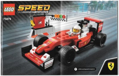LEGO onderdeel Scuderia Ferrari SF16-H (75879-1)