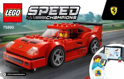LEGO onderdeel Ferrari F40 Competizione (75890-1)