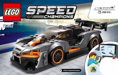 LEGO onderdeel McLaren Senna (75892-1)
