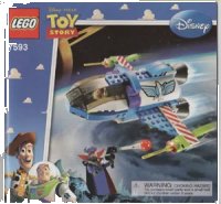LEGO onderdeel Buzz's Star Command Spaceship 7593-1