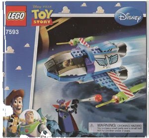 LEGO onderdeel Buzz's Star Command Spaceship (7593-1)