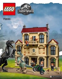 LEGO part Indoraptor Rampage at Lockwood Estate 75930-1