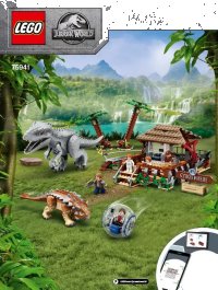LEGO part Indominus rex vs. Ankylosaurus 75941-1