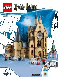 LEGO part Hogwarts Clock Tower 75948-1