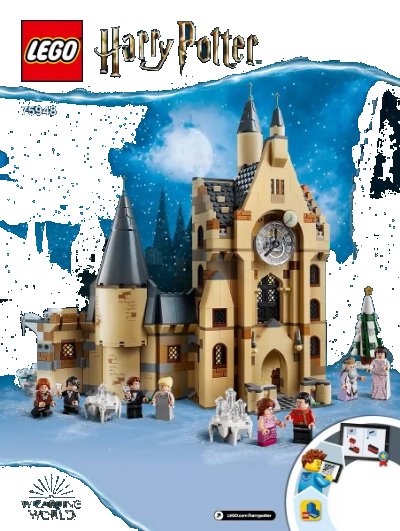 LEGO onderdeel Hogwarts Clock Tower (75948-1)