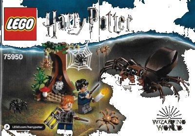 LEGO onderdeel Aragog's Lair (75950-1)
