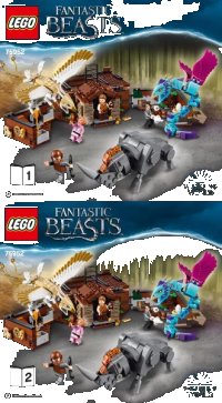 LEGO part Newt's Case of Magical Creatures 75952-1