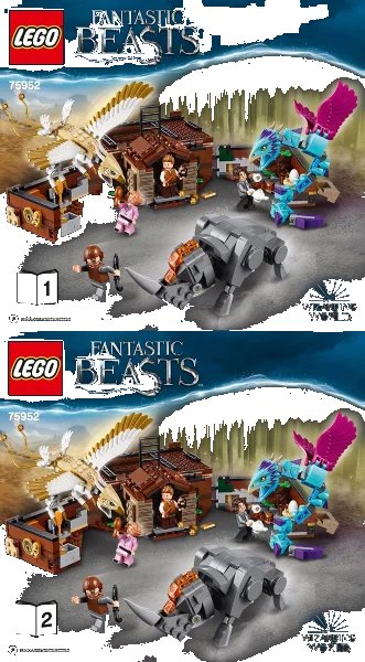 LEGO onderdeel Newt's Case of Magical Creatures (75952-1)