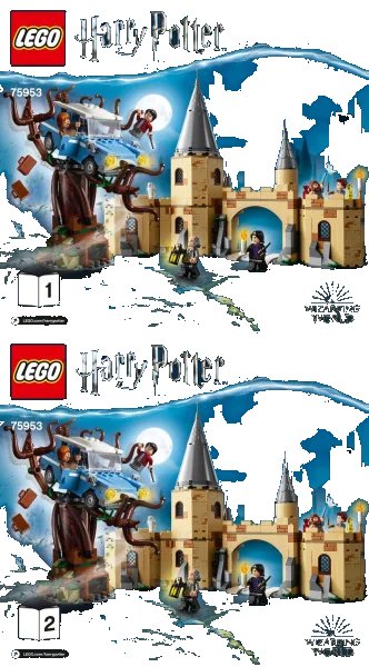 LEGO onderdeel Hogwarts Whomping Willow (75953-1)